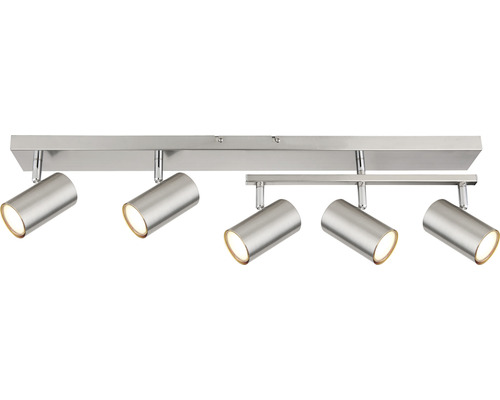 Taklampa med fem spotlights