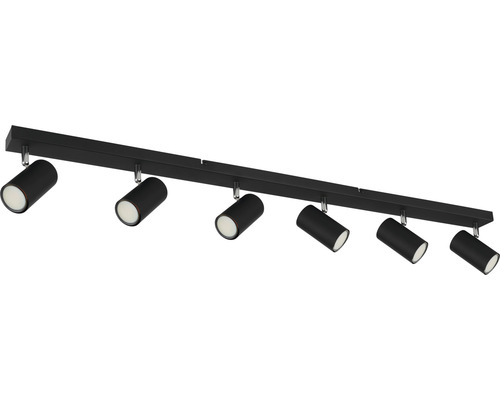 Taklampa med sex spotlights