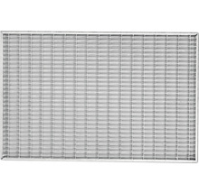 Rektangulärt metallgaller