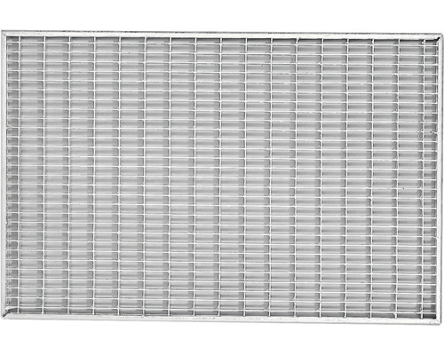 Rektangulärt metallgaller