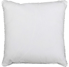 Fyrkantig kudde med paljettkant