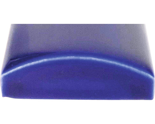 Blå keramisk platta