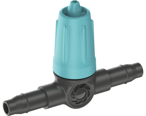 T-koppling med regulator för bevattningssystem