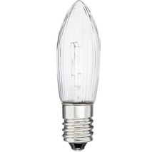 Klar droppformad glödlampa med E14 sockel