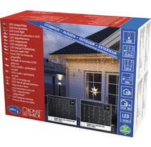 LED istappsslinga för utomhusdekoration, 200 stycken