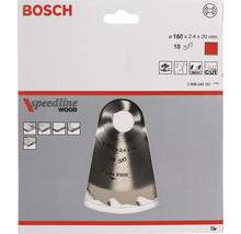 Bosch Speedline Wood cirkelsågblad, 160 millimeter