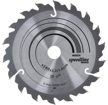 Bosch Speedline cirkelsågblad för trä, diameter 160 millimeter