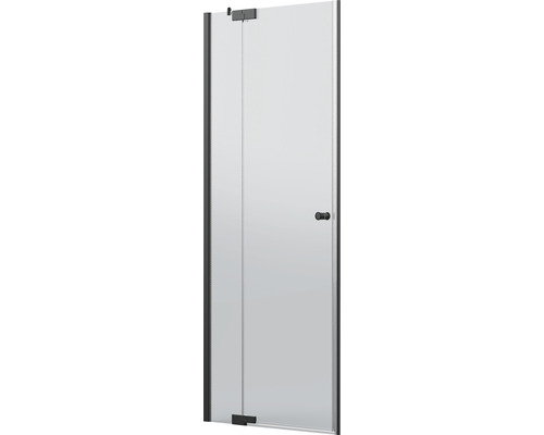 Duschvägg i glas med dörr