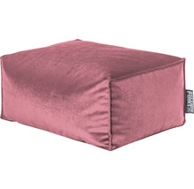Rosa sittkub av sammet