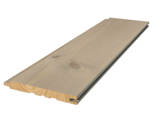 Träpanel MOELVEN Stilla Sandbeige 13x120x3300mm Spontat träbräda