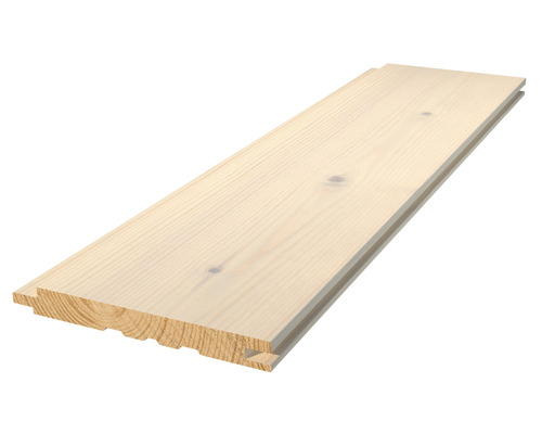 Träpanel MOELVEN Stilla morgondis 13x120x3300mm Träpanel för inomhusbruk