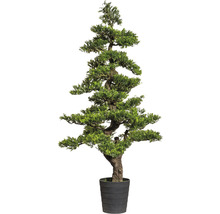 Konstgjord Bonsai träd i kruka för inomhusdekoration
