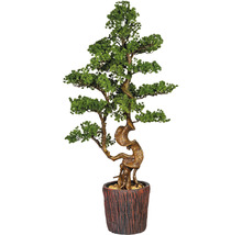 Konstgjord bonsai i kruka