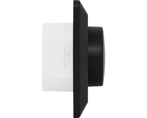 Sidovy av en elektronisk enhet med ram