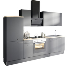 Komplett inbyggt kök med fläkt och elektriska apparater