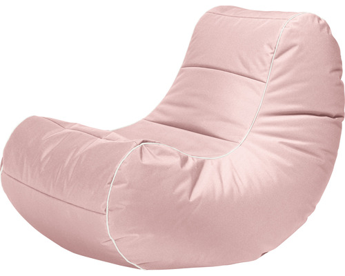 Sittsäck fåtölj Outdoor SITTING POINT Bebop Scuba ca 280L rosa 110x70x60cm Sittsäck med ryggstöd