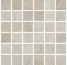 Fyrkantig mosaikplatta av stengods