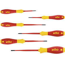 Set med sex Wiha precisionsskruvmejslar