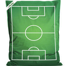 Sittsäck med fotbollsplanmönster