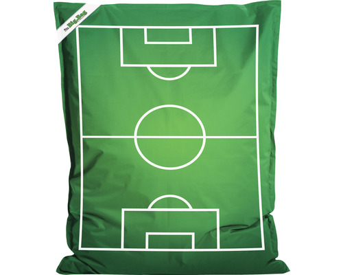 Sittsäck SITTING POINT Little Bigbag Soccer grön 125x95x20cm