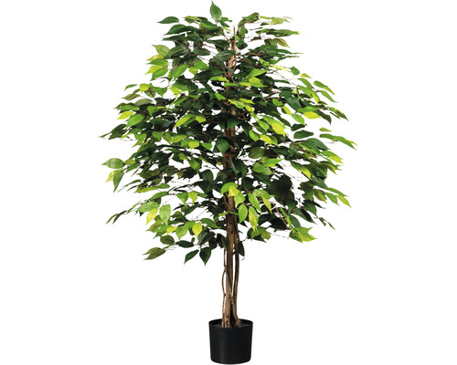 Konstväxt Ficus Benjamina ca 120cm grön