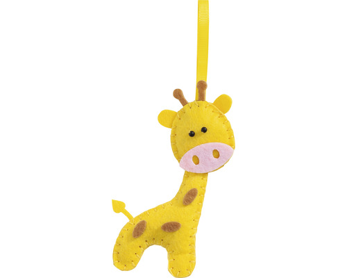 Giraff av filt att hänga upp