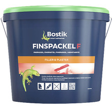 Hink med finkornig spackel F från Bostik