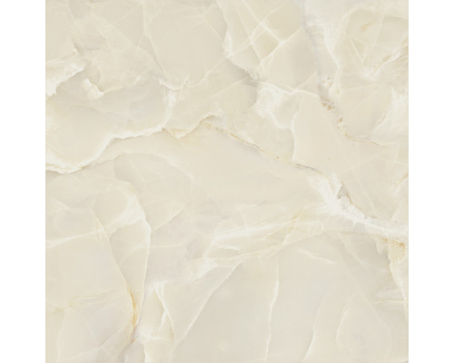 Klinker Lima beige blank marmoroptik 120x120x0,9 cm Kakelmönster med marmorliknande utseende