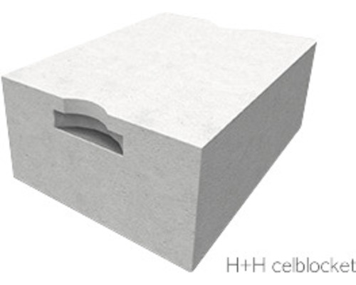 Lättbetongblock med handtag