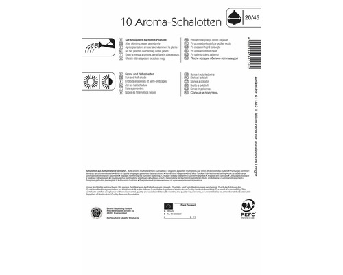 Information om 10 aromatiska schalottenlökar