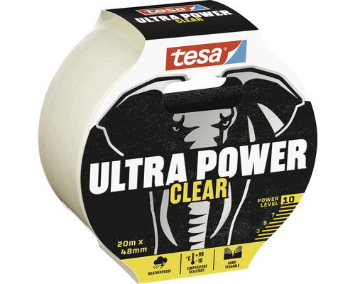 Tesarulle Ultra Power Clear tejp 20 meter gånger 48 millimeter