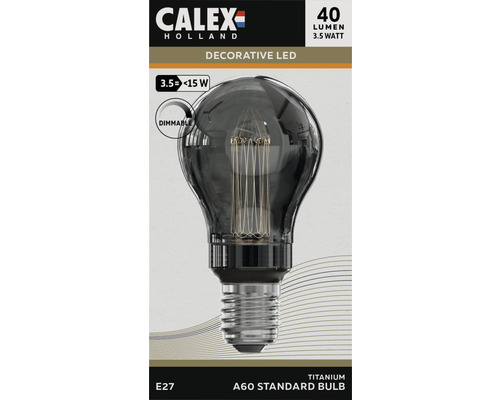 Calex Holland dekorativ LED-lampa, 40 lumen, 3,5 watt, E27 A60