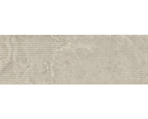 Kakel Dolomiti beige brun 30x90 cm
66D2S34638472 Beige kakel med räfflad struktur