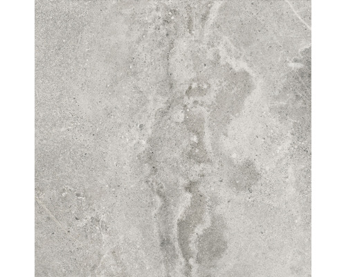 Klinker grå matt Dolomiti ash 60x60 cm stenoptik rektifierad