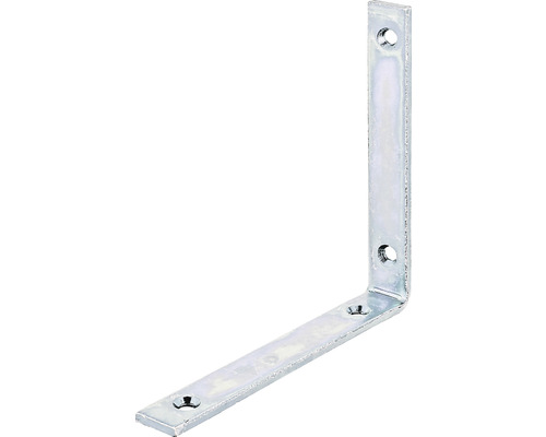 Balkvinkel KAISERTHAL 140x140x20mm galvaniserad Vinkelbeslag av metall med fästhål