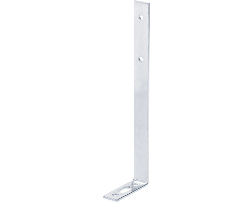 Vinkelbeslag KAISERTHAL 55x180x17mm förzinkad Metallvinkel med hål för fastsättning