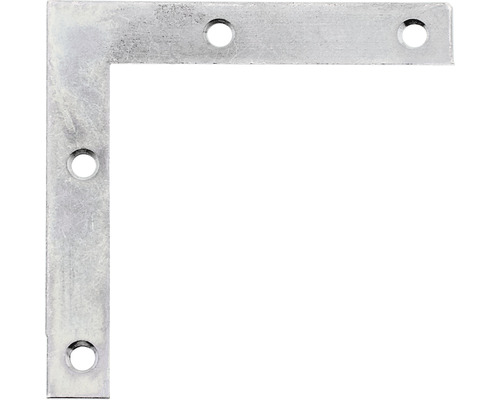 Hörnjärn KAISERTHAL 75x75x12mm sendzimirförzinkad Vinkelbeslag med hål