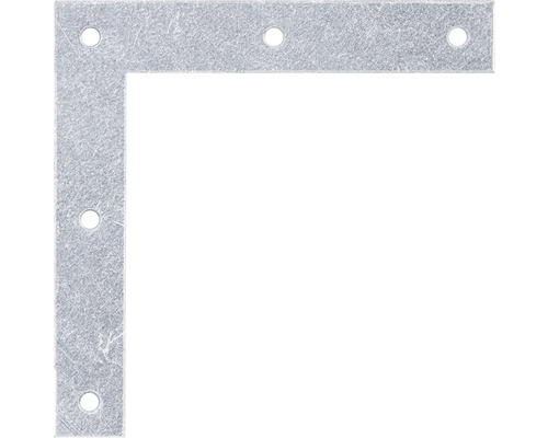 Hörnjärn KAISERTHAL 100x100x15mm sendzimirförzinkad Vinkelbeslag av metall med borrhål