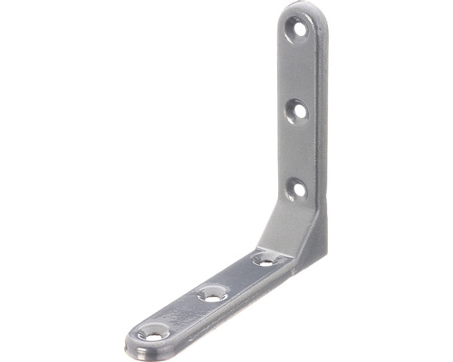 Vinkel dekorativ KAISERTHAL 21x103mm grå/förzinkad Vinkelbeslag av metall med fästhål