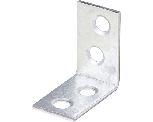 Stolsvinkel KAISERTHAL 25x25x14mm förzinkad Vinkelbeslag med hål för fastsättning
