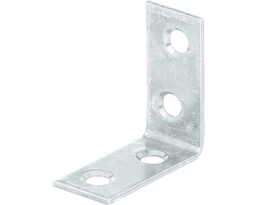 Stolsvinkel KAISERTHAL 30x30x14mm sendzimirförzinkad Vinkelbeslag med hål för fastsättning
