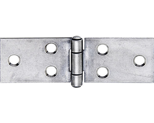 Ledgångjärn KAISERTHAL 32x101x1,5mm förzinkad Metallgångjärn med sex hål för fastsättning