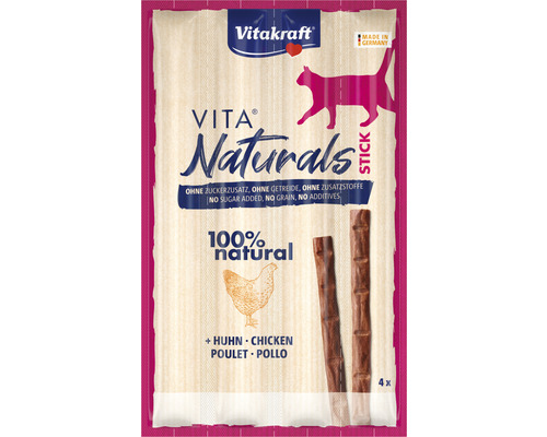 Kattgodis VITAKRAFT VitaNaturals Stick Kyckling 4-pack