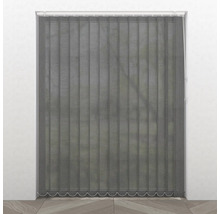 Vertikala persienner med tyglameller för fönsterdekoration