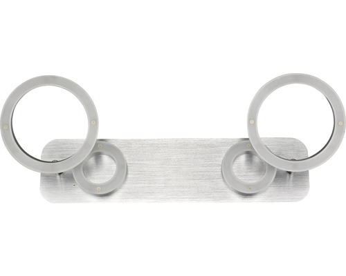 Handdukshållare med fyra ringar för väggmontering