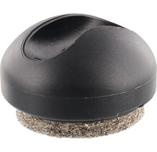 Möbeltassar WAGNER plast svart 4-pack