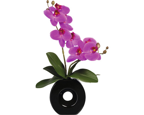 Konstväxt Orkidé Phalaenopsis ca 35cm lila