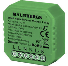 Dosdimmer MALMBERGS BLE RF-stöd smart 150W-thumb-0