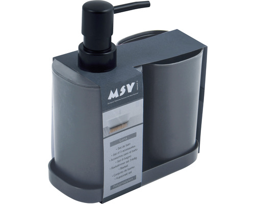 MSV Lena badrumstillbehör set, 3 delar