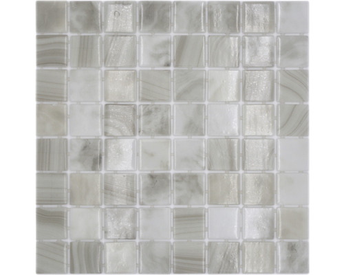 Mosaik glas VP56381PUR beige 31,6 x 31,6 cm